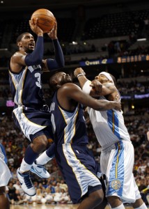 Grizzlies Nuggets Basketball